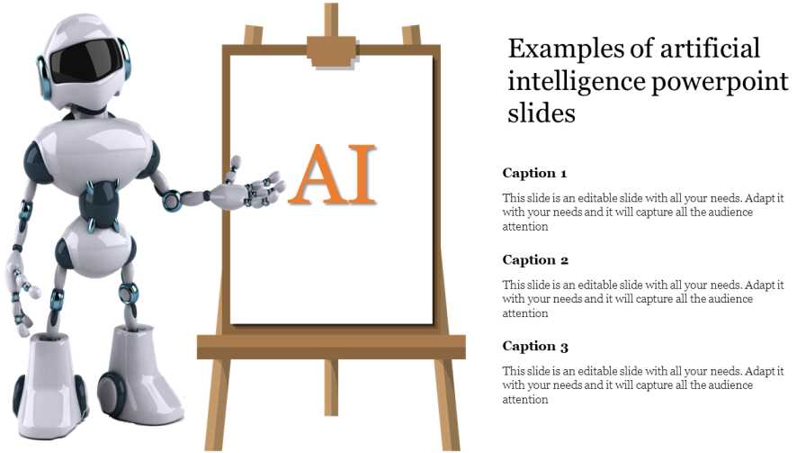 AI slide for presentation